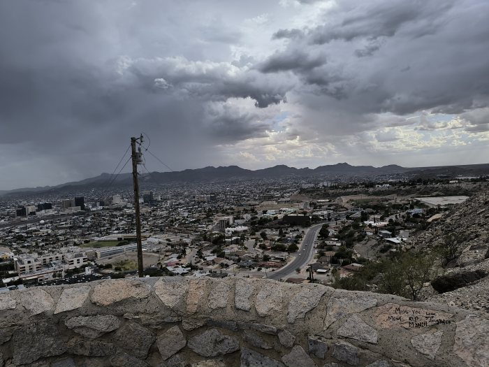 El Paso Aussichtsplattform